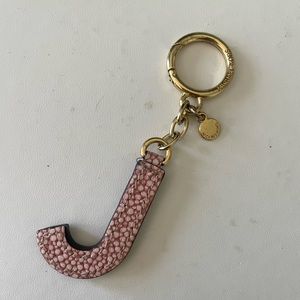 Micheal Kors keychain J letter